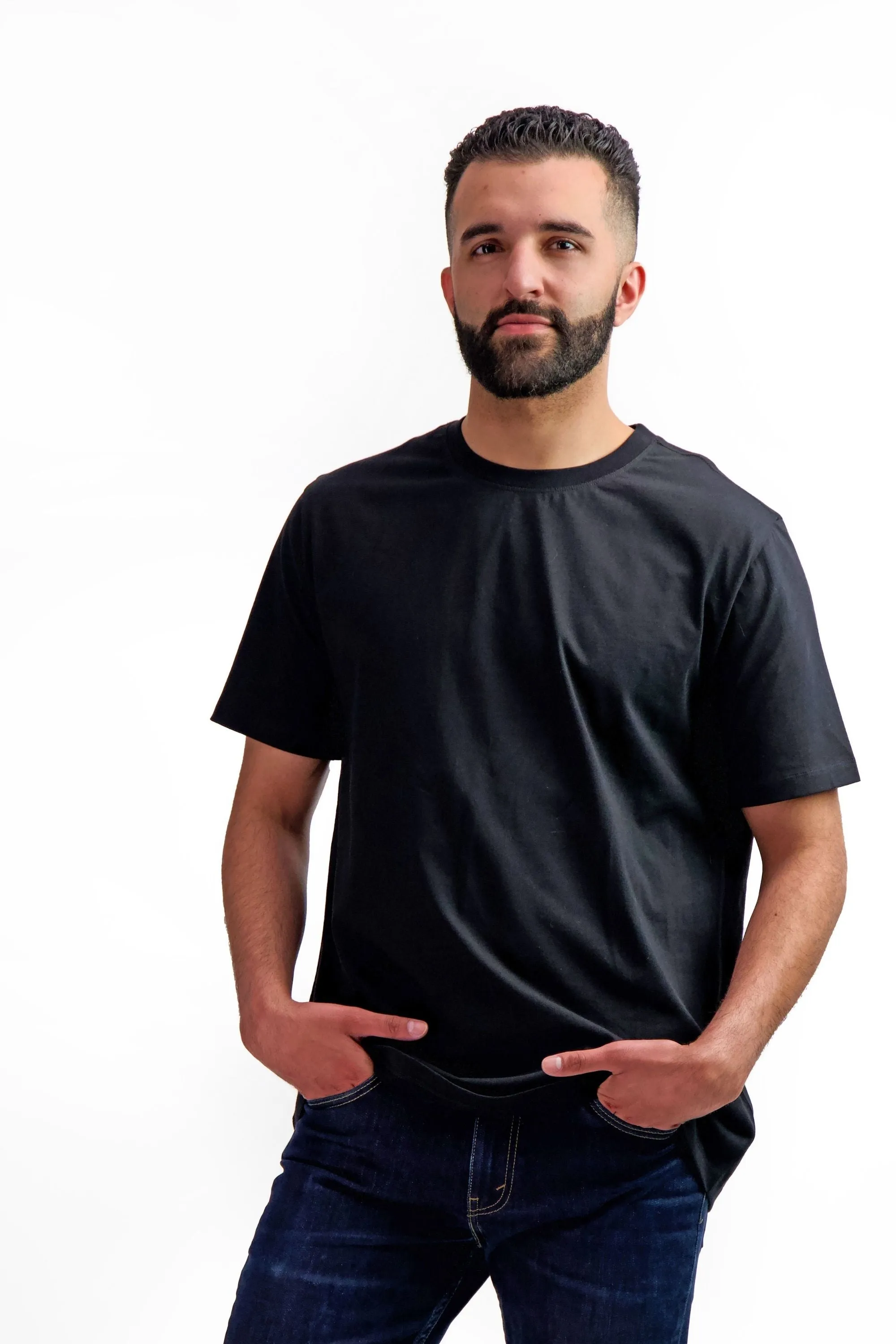 3-Pack Unisex Short Sleeve Black T-Shirts | Sustainable Everyday Casual Wear