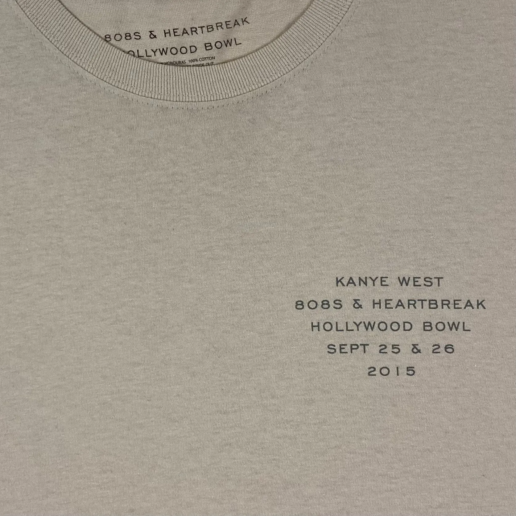 808’s & Heartbreak 2015 Hollywood Bowl Tee In Sand