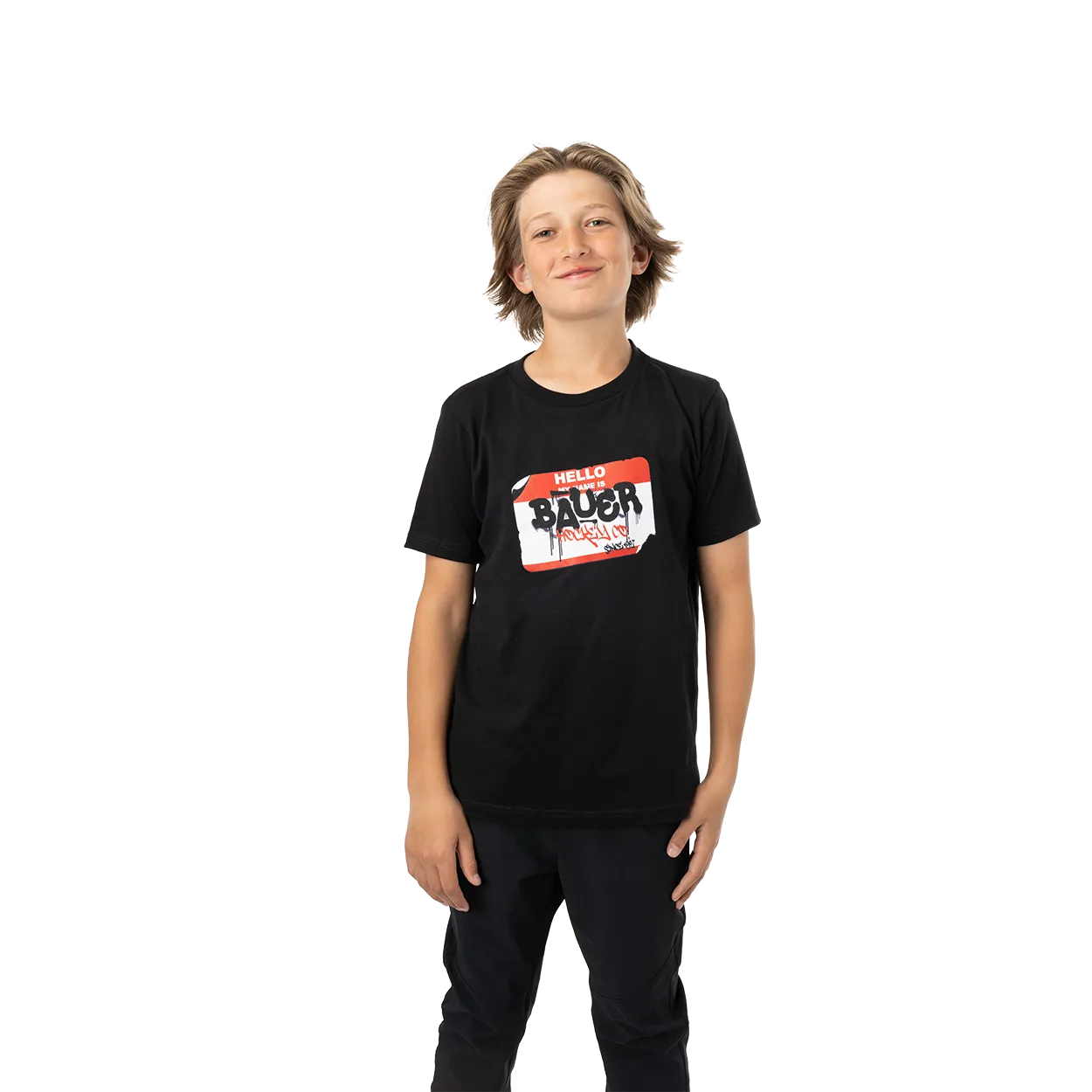 BAUER NAMETAG TEE YOUTH