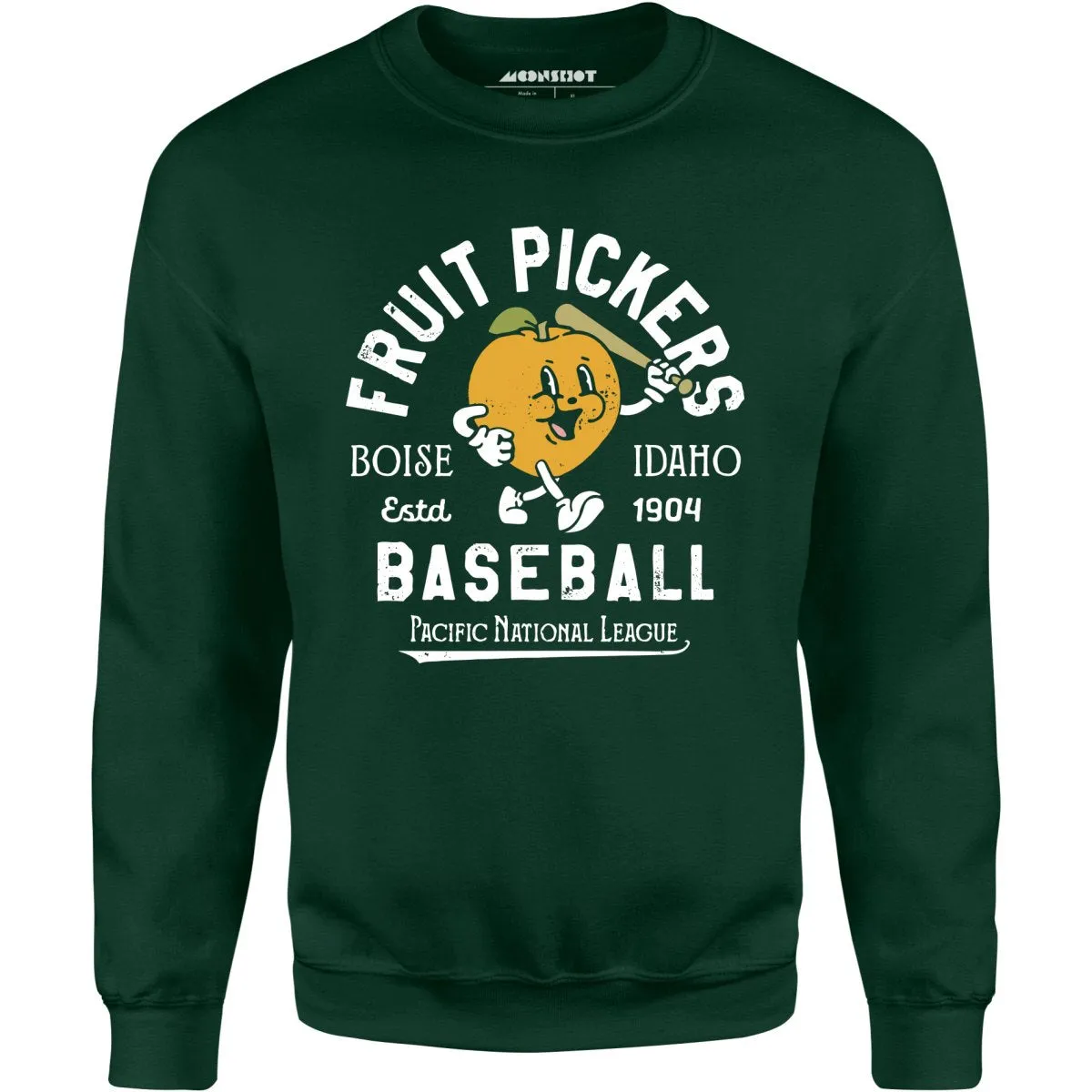 Boise Fruit Pickers - Idaho - Vintage Defunct Baseball Teams - Unisex Sweatshirt