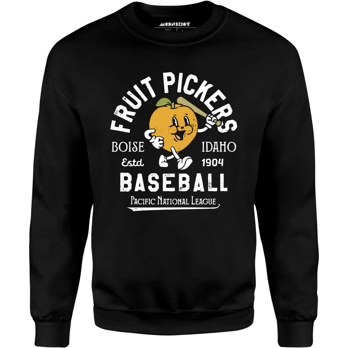 Boise Fruit Pickers - Idaho - Vintage Defunct Baseball Teams - Unisex Sweatshirt