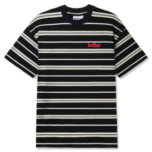 Butter Goods - Bryce Stripe Tee Black