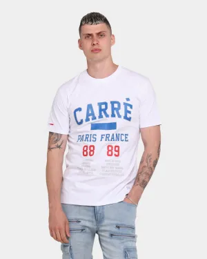 Carre CDG Classique Short Sleeve T-Shirt White