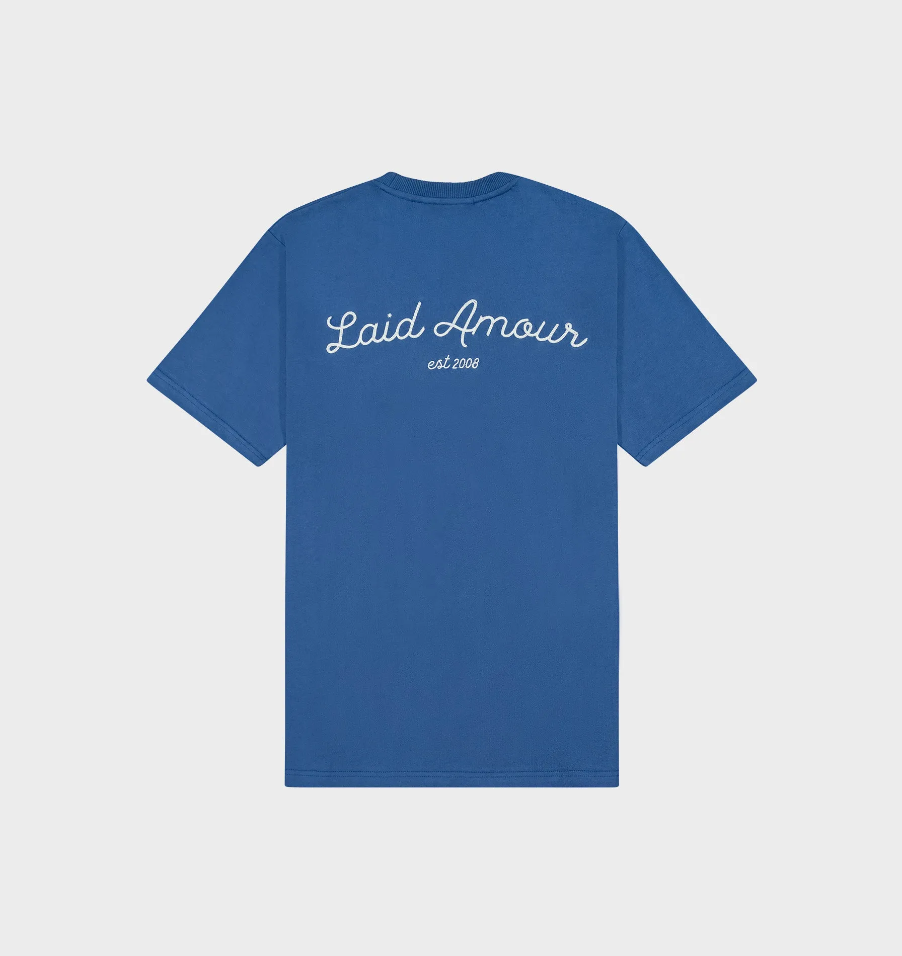 Chainstitch Chester Tee - Washed Cobalt