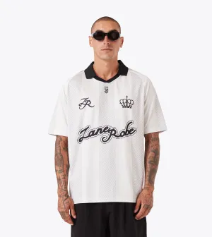 Classique Football Jersey Vintage White