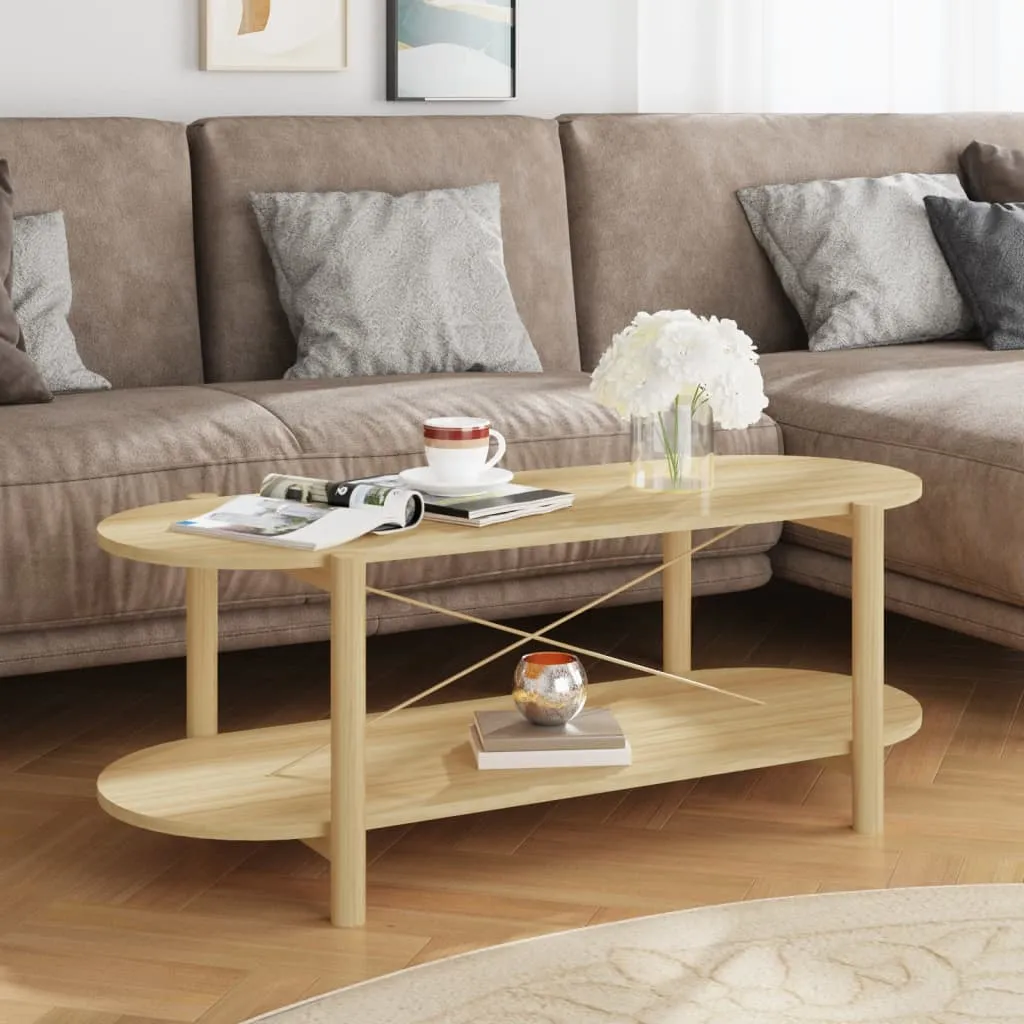 Coffee Table Living Room End Table Accent Sofa Table Engineered Wood