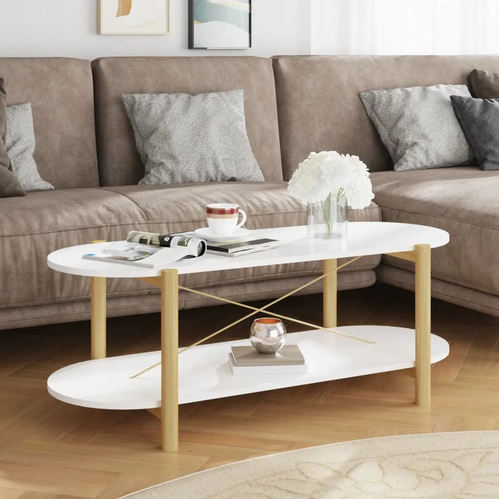 Coffee Table Living Room End Table Accent Sofa Table Engineered Wood