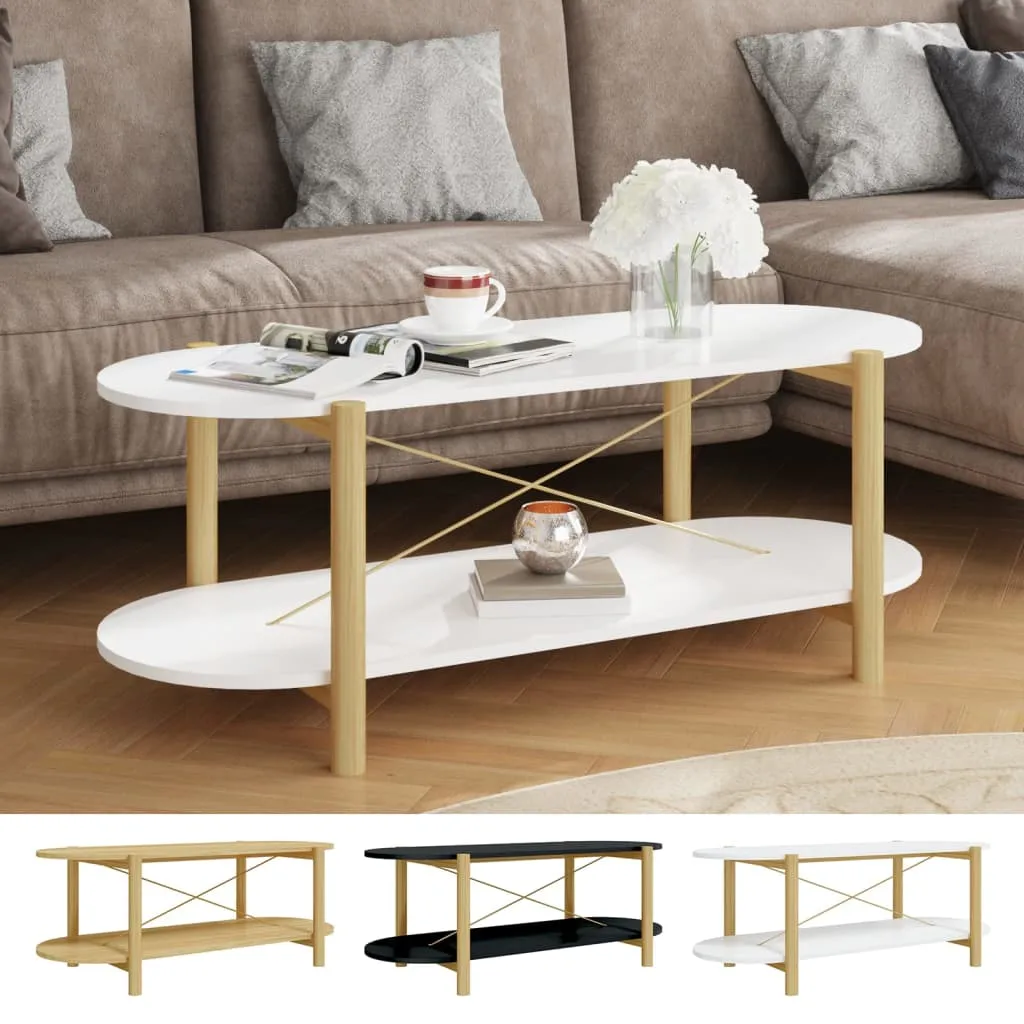 Coffee Table Living Room End Table Accent Sofa Table Engineered Wood