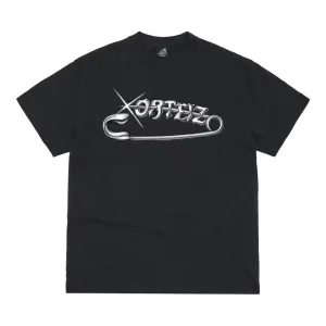 Corteiz Safety Pin Tee Black