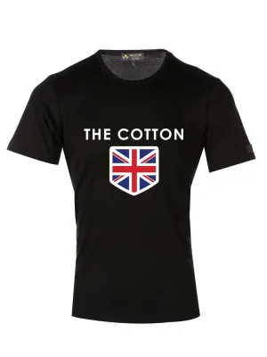 Cotton London original Branded Black T-shirt