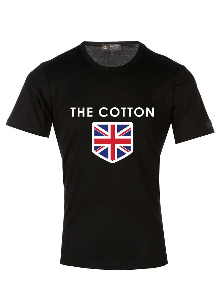 Cotton London original Branded Black T-shirt