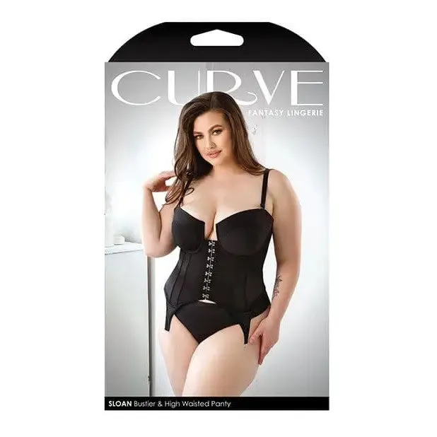 Curve Sloan Cropped Bustier Top & Panty