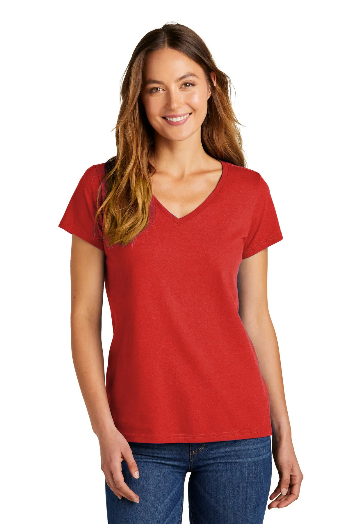 District Women's The Concert Tee V-Neck DT5002