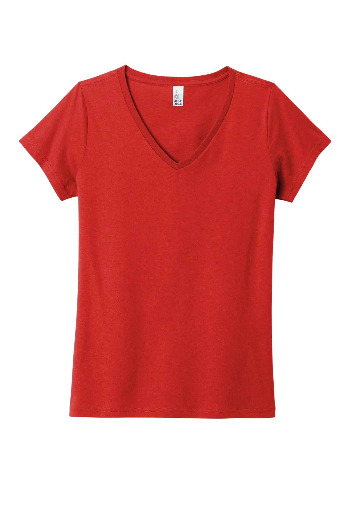 District Women's The Concert Tee V-Neck DT5002