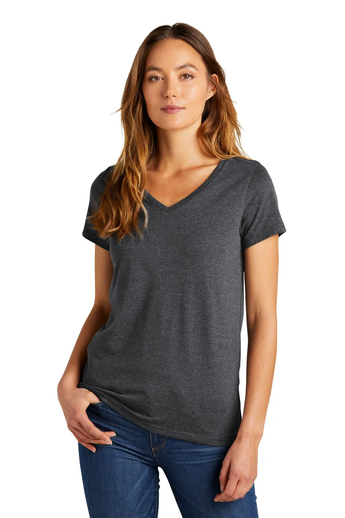 District Women's The Concert Tee V-Neck DT5002