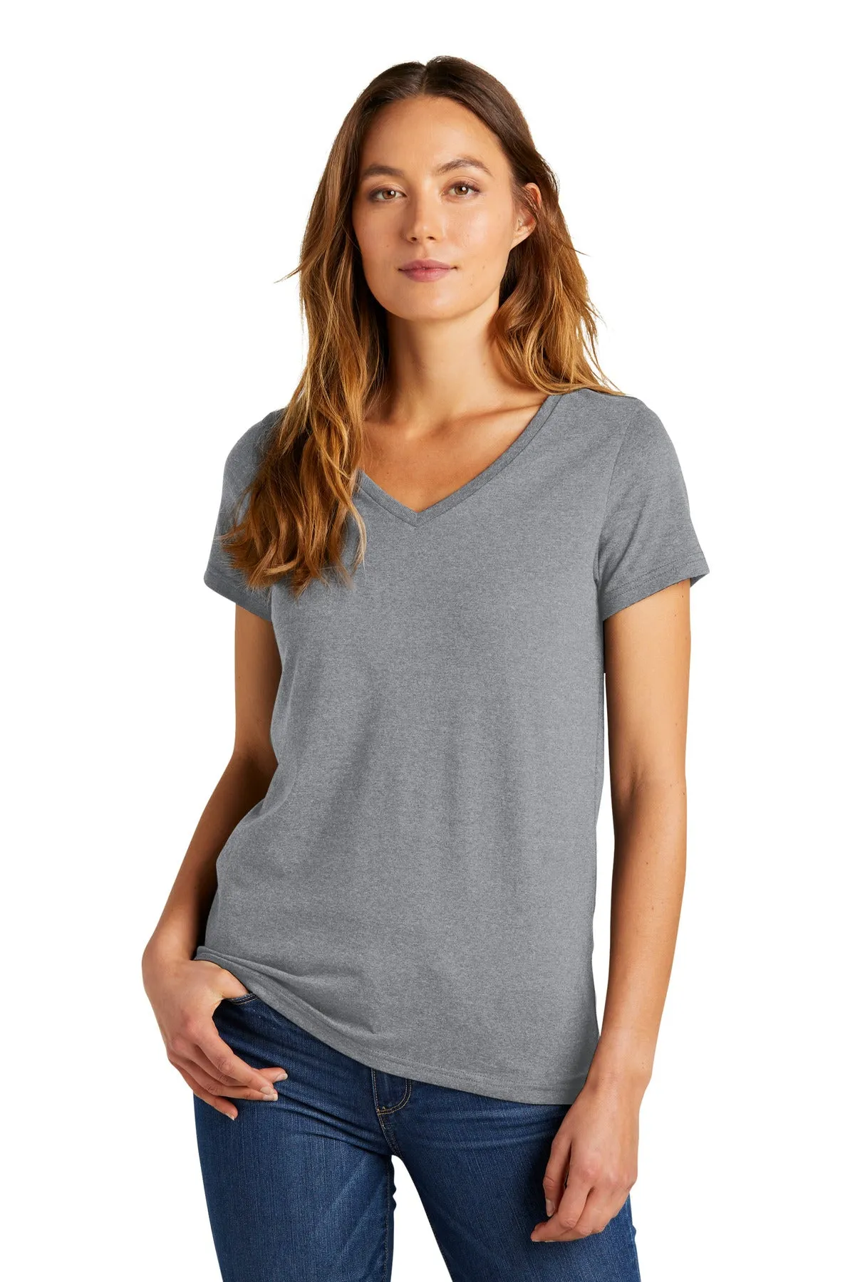 District Women's The Concert Tee V-Neck DT5002