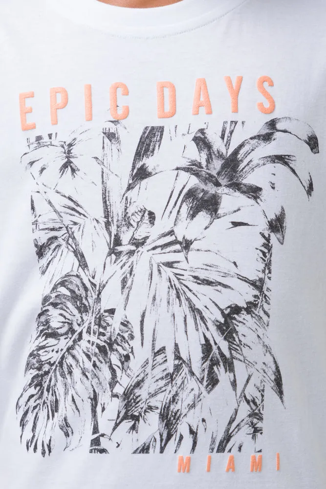 Epic Short Sleeve T-Shirt White