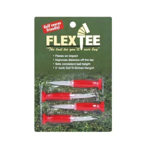 FlexTee Flexible Golf Tees (4 Pack)