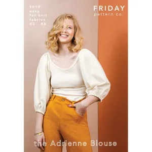 Friday Pattern Company - Adrienne Blouse Pattern