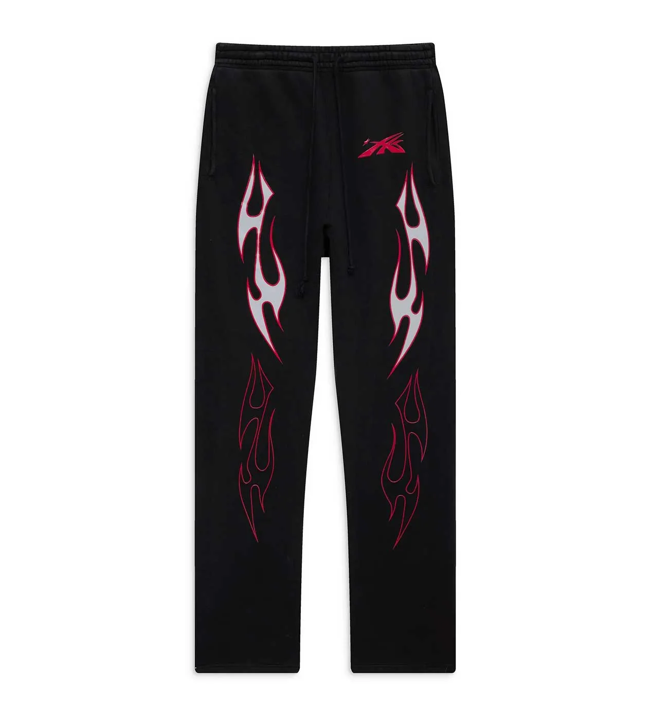 Hellstar Sports Future Flame Sweatpants Black