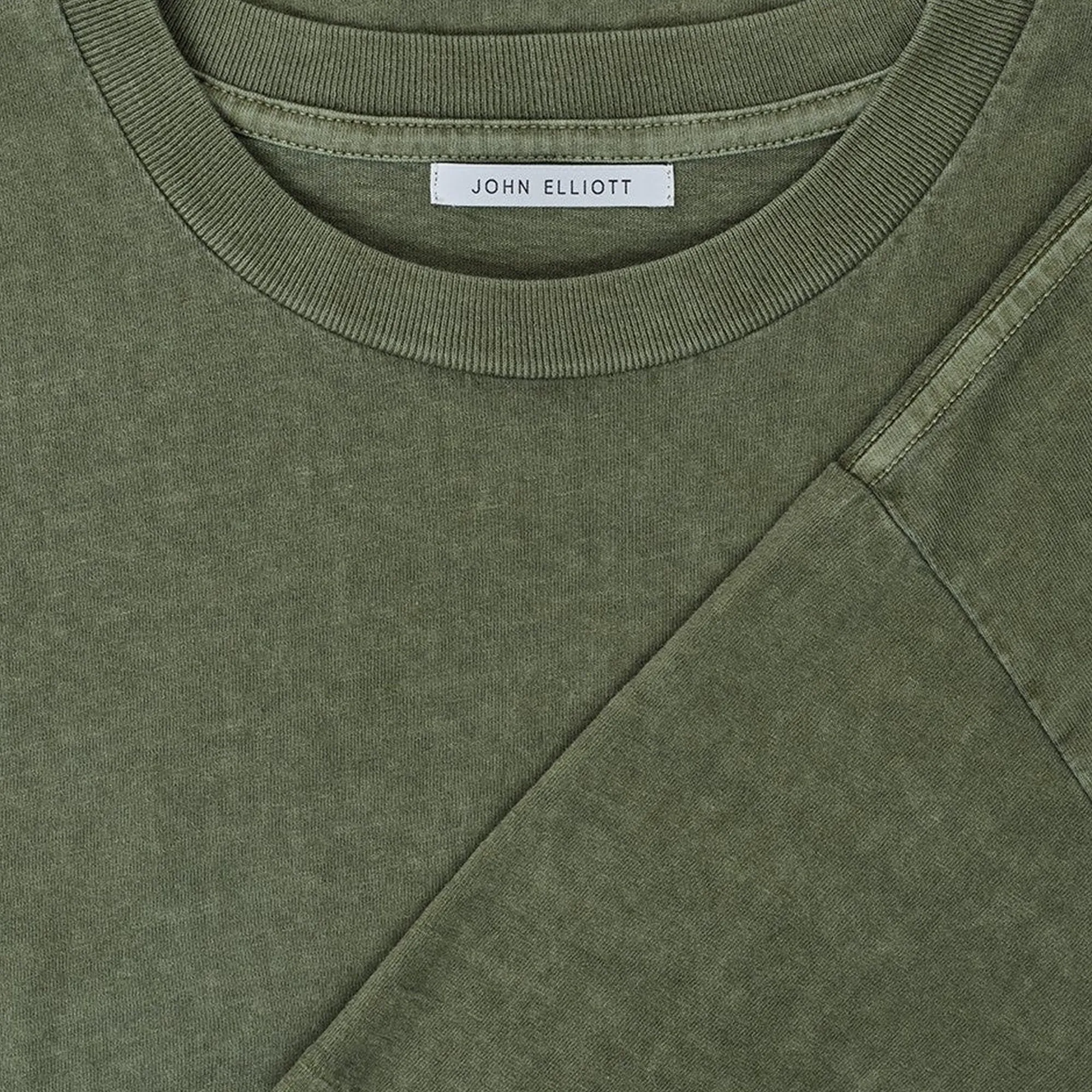 John Elliott University Tee in Moss