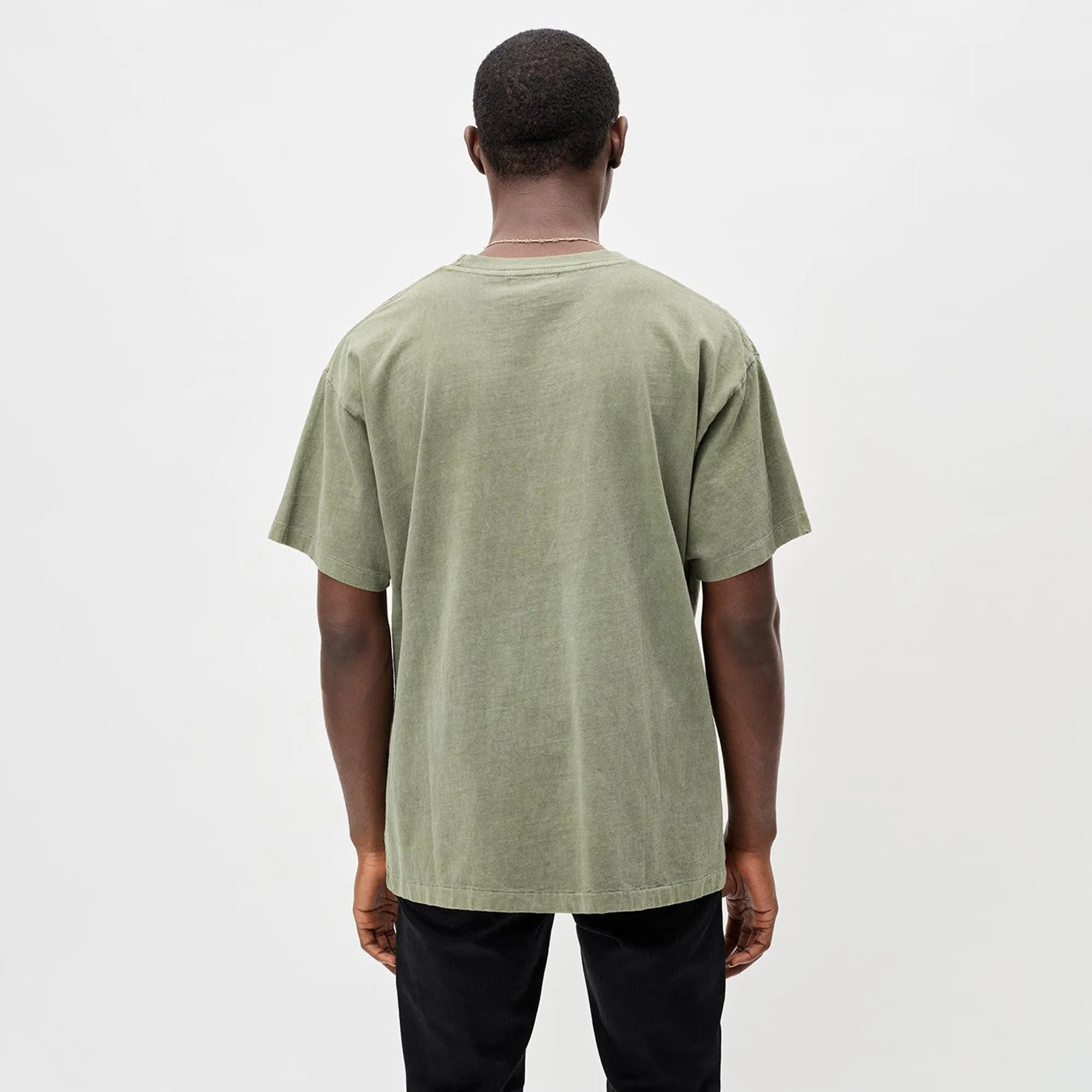 John Elliott University Tee in Moss