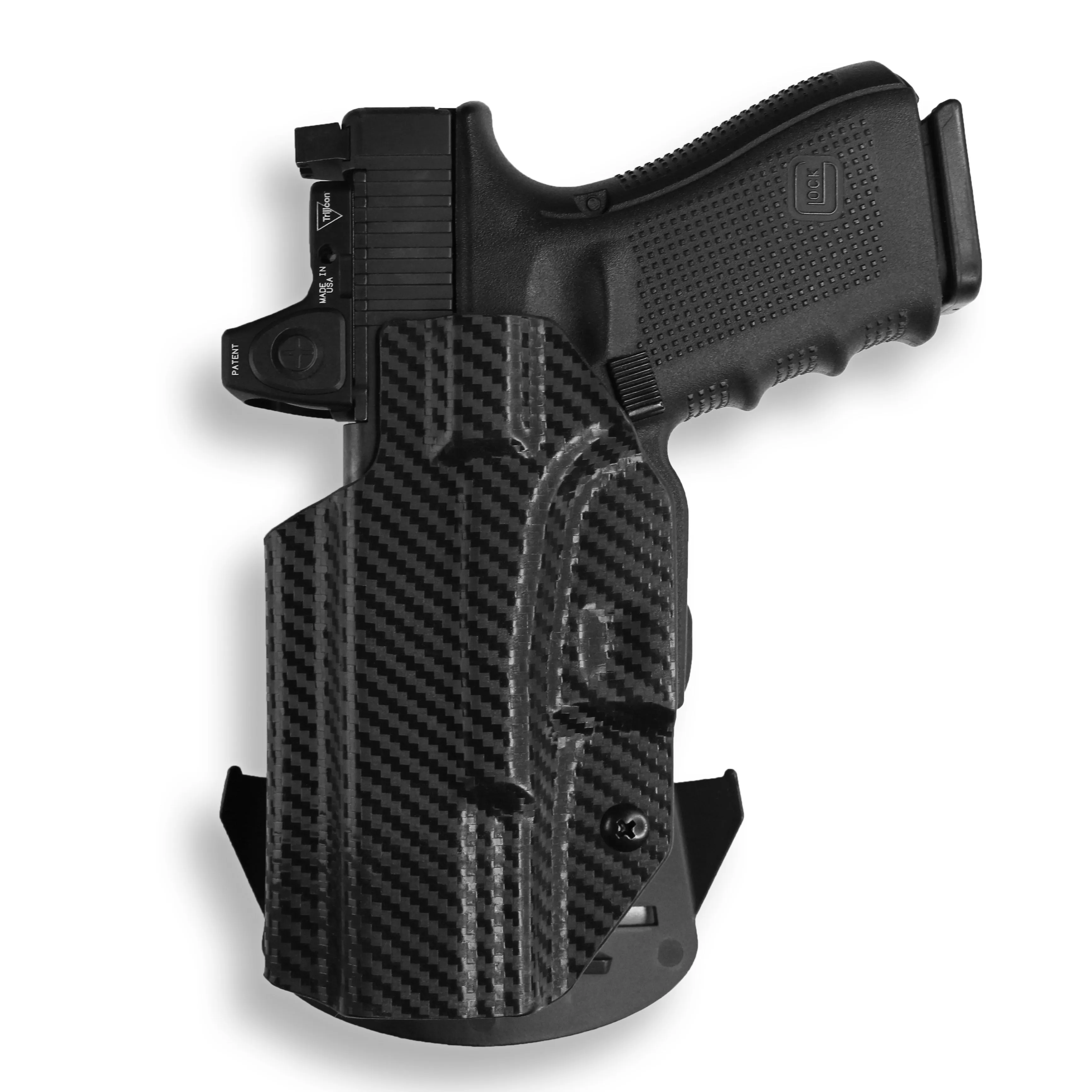 Kimber 1911 5" 45ACP with Rail Only Red Dot Optic Cut OWB Holster