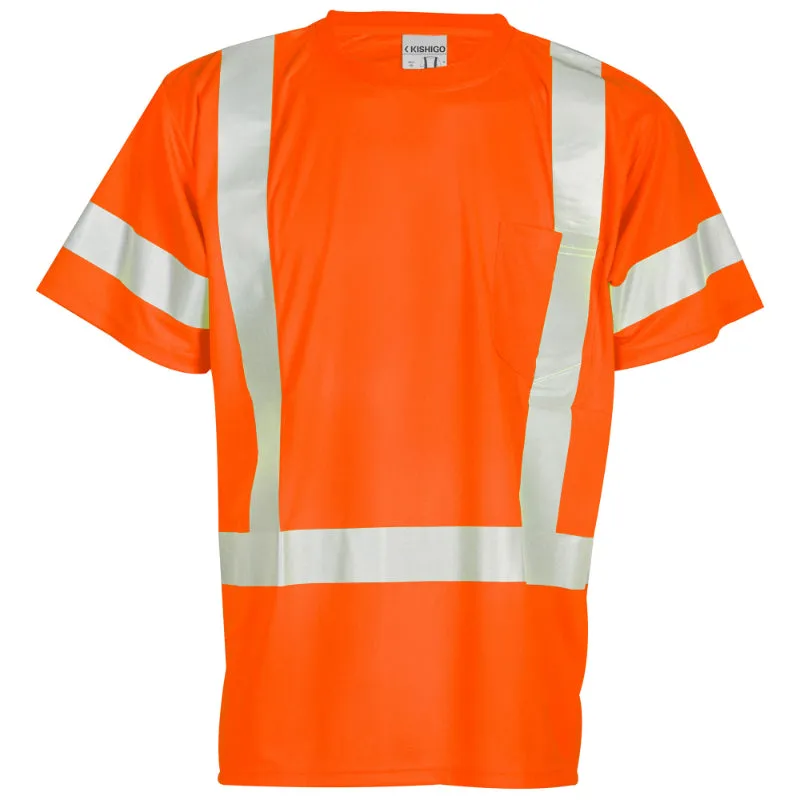 Kishigo® Economy Series Hi Visibility Safety T-Shirt - Class 3