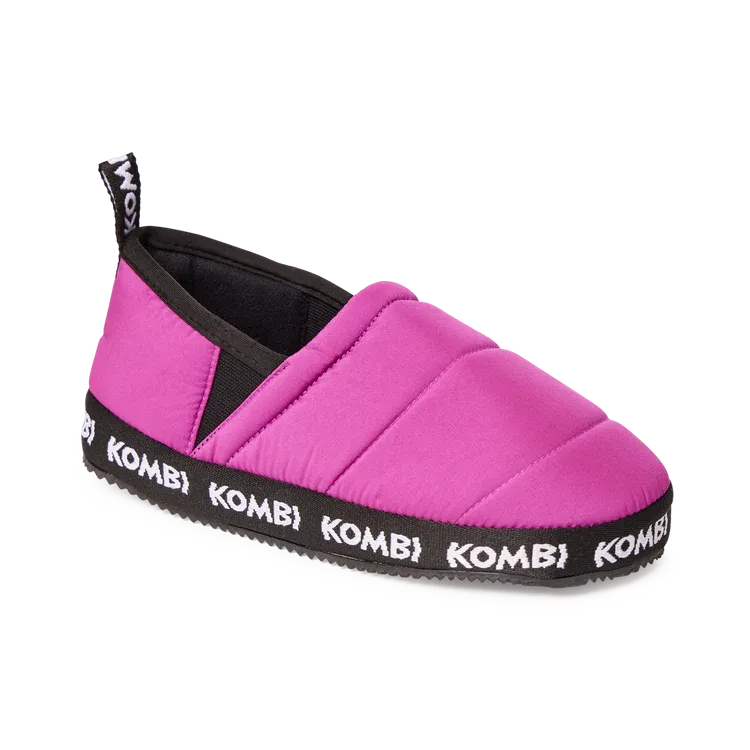 KOMBI Drake Memory Foam Slippers - Junior - Orchid Pop