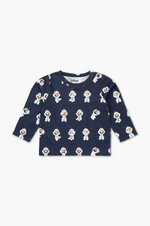 Long Sleeve Crewneck Tee_Disney's Frozen Olaf