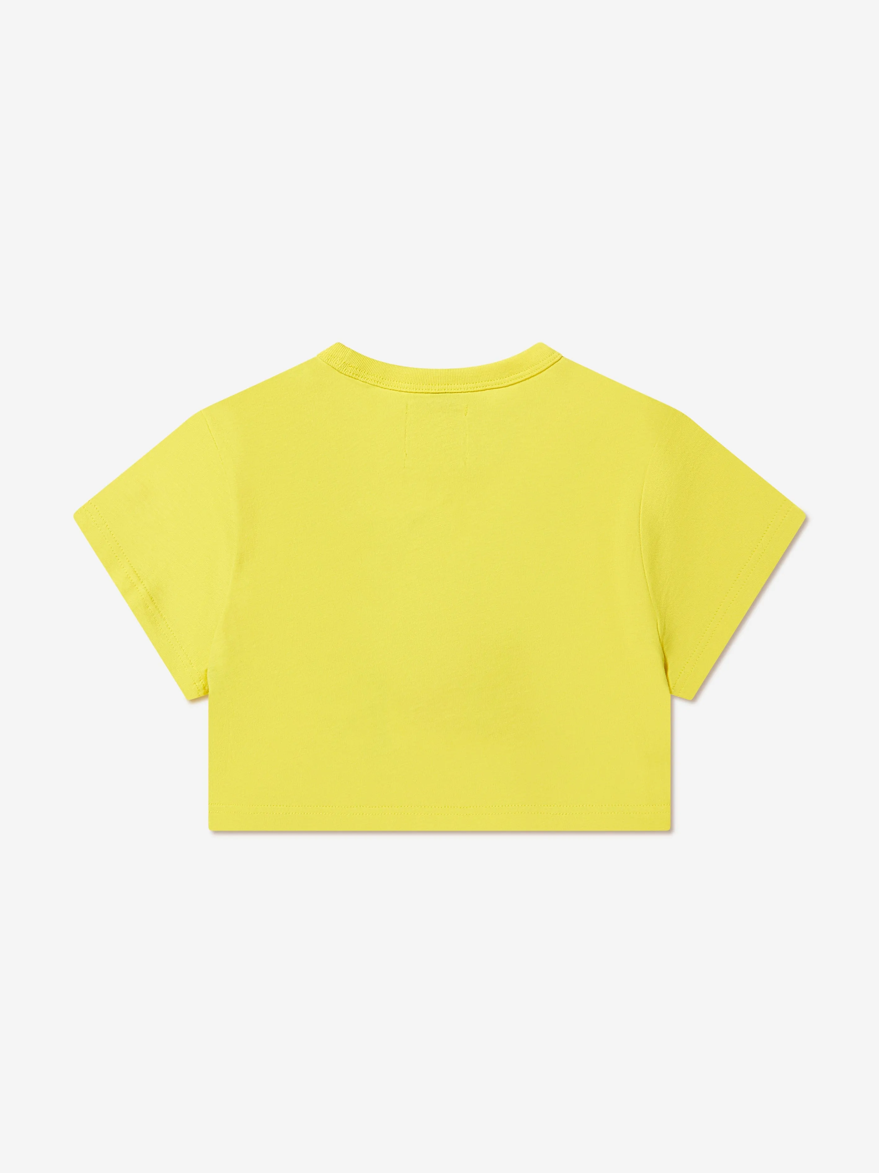 MARC JACOBS Girls Looney Tunes Cropped T-Shirt in Yellow