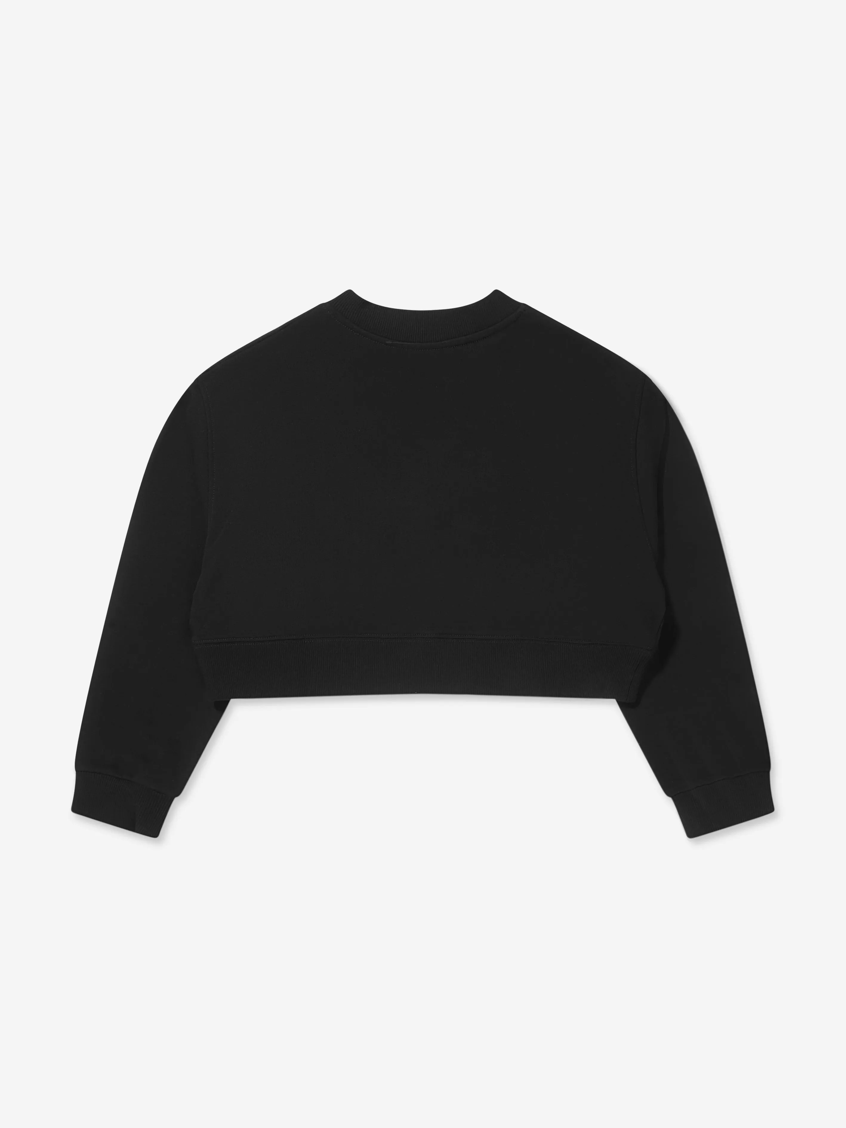 MM6 Maison Margiela Kids Cropped Logo Sweatshirt