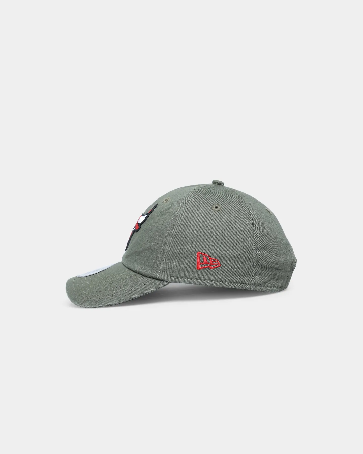 New Era Chicago Bulls 'Washed Olive' Casual Classic Strapback Olive Green