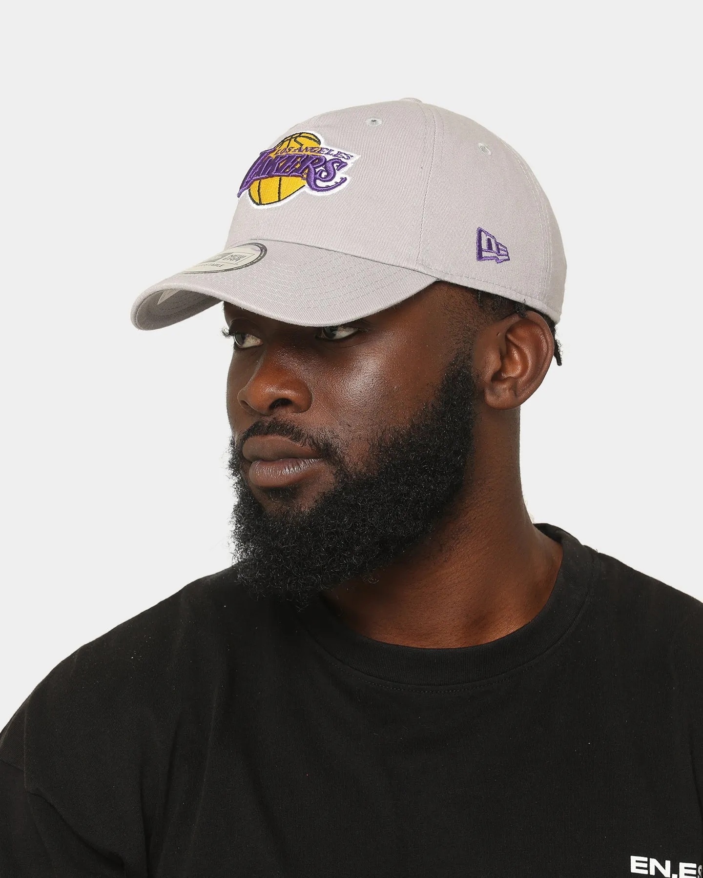 New Era Los Angeles Lakers Casual Classic Strapback Grey/Original Team Colours