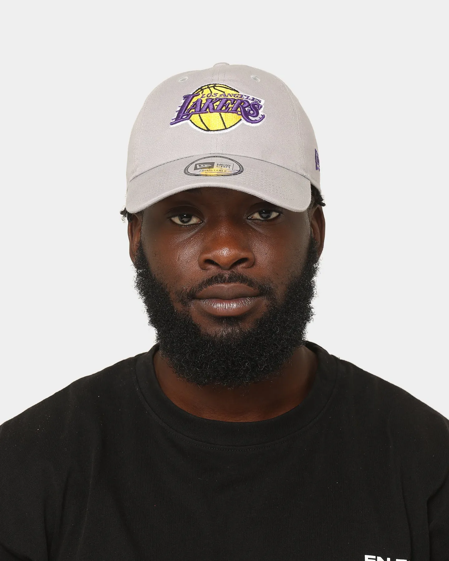 New Era Los Angeles Lakers Casual Classic Strapback Grey/Original Team Colours