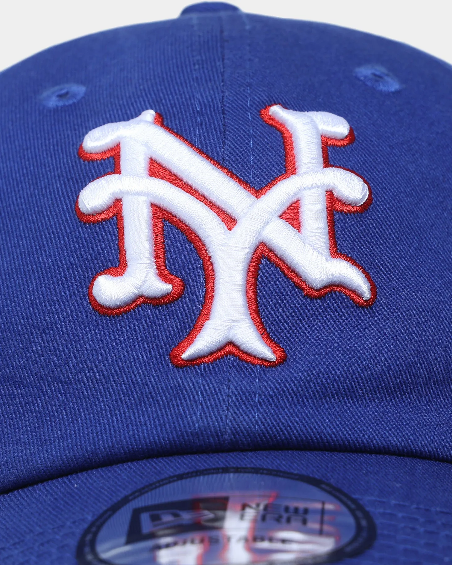 New Era New York Mets 'Washed Royal Blue' Casual Classic Strapback Original Team Colours