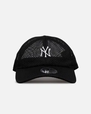 New Era New York Yankees 'Black Mesh' Casual Classic Strapback Black