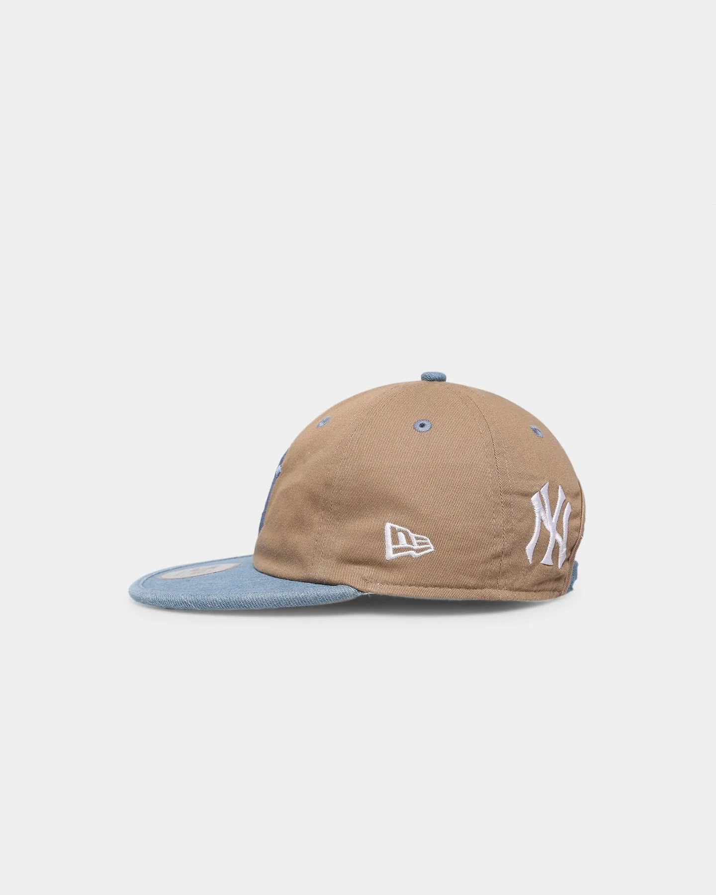 New Era New York Yankees 'Khaki Denim' Casual Classic Strapback Khaki