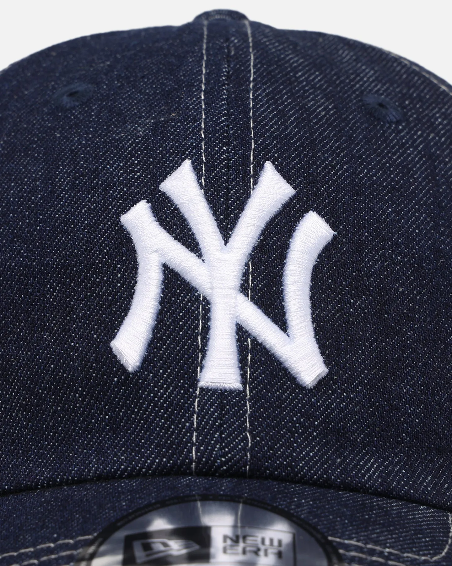 New Era New York Yankees Washed Denim Casual Classic Strapback Blue Washed Denim