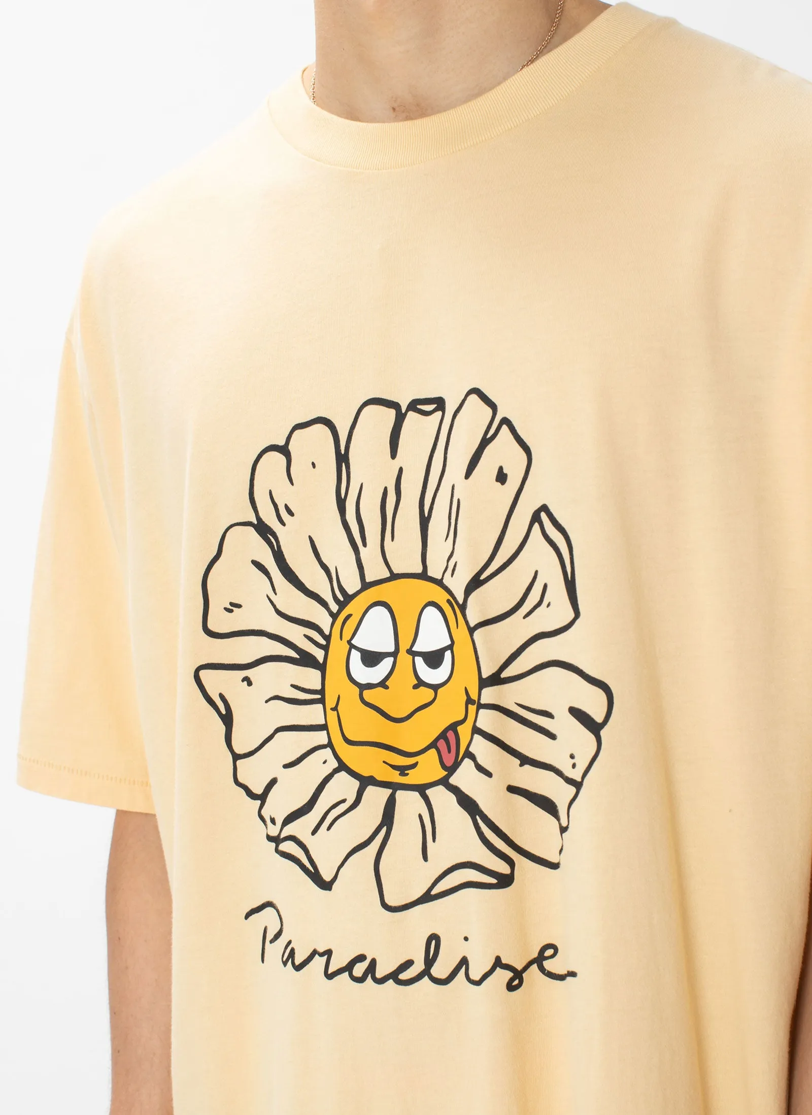 Paradise Homie Tee Pastel Yellow