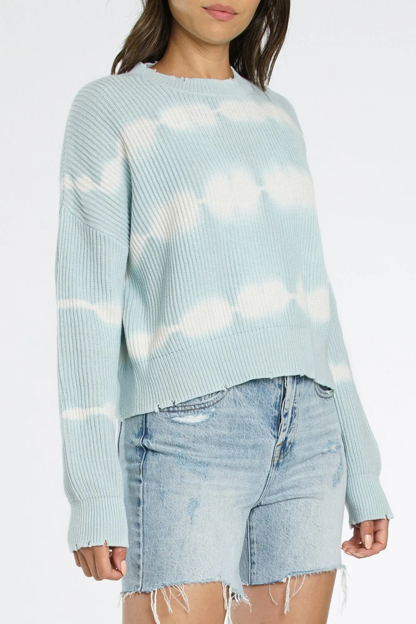 Pistola - Eva Cropped Sweater in Breaking Ties