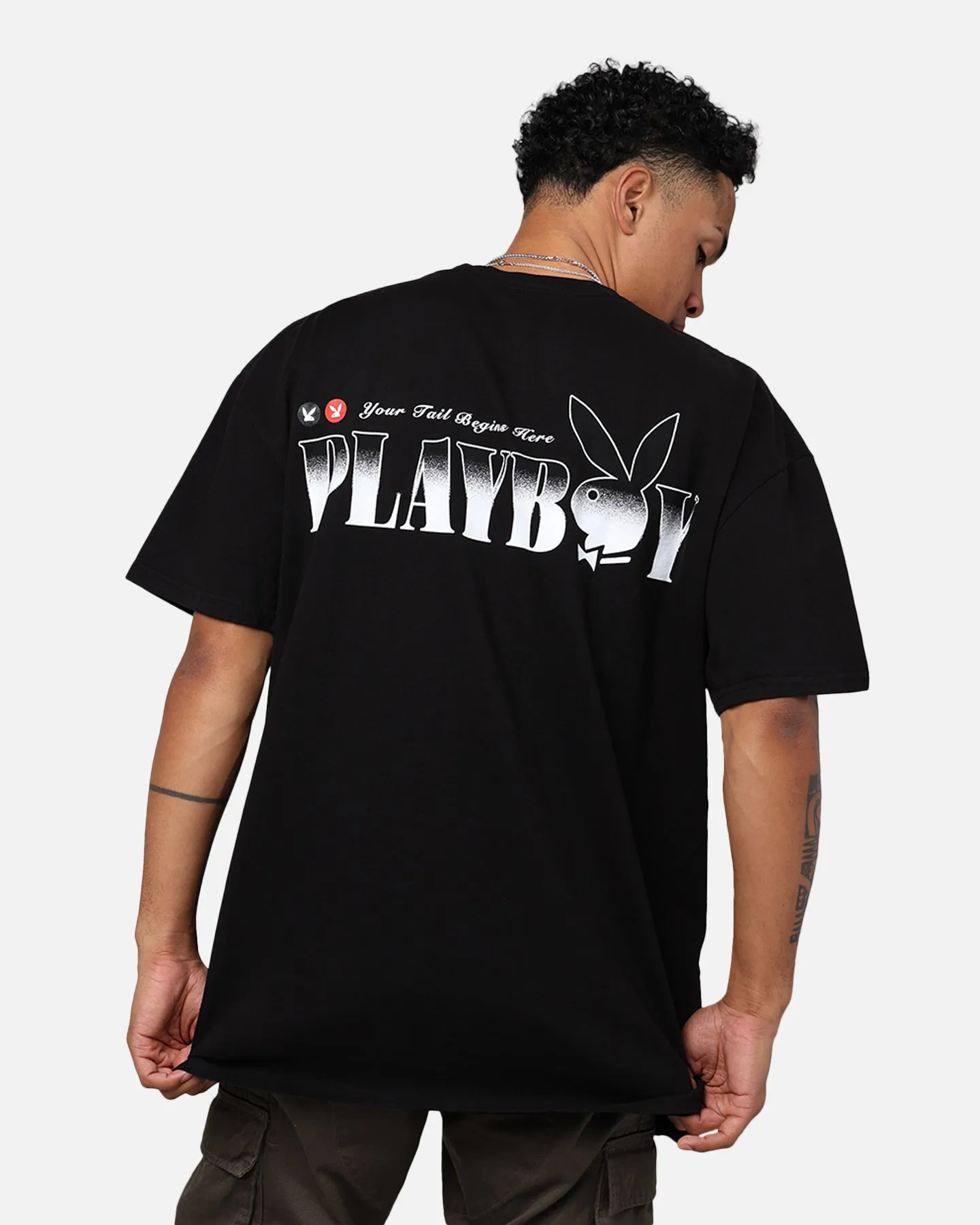 Playboy By Culture Kings Roulette T-Shirt Black