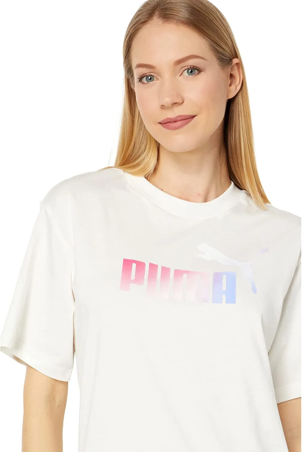 Puma Women's Women's Essentials Relaxed Logo T-Shirt