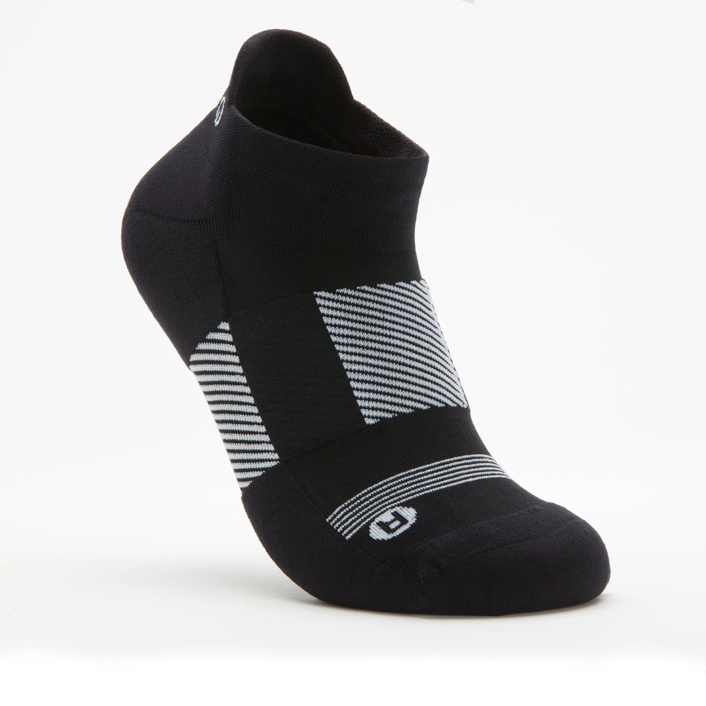 Q-FLOW™ BLACK/WHITE ARCH COMPRESSION SOCKS