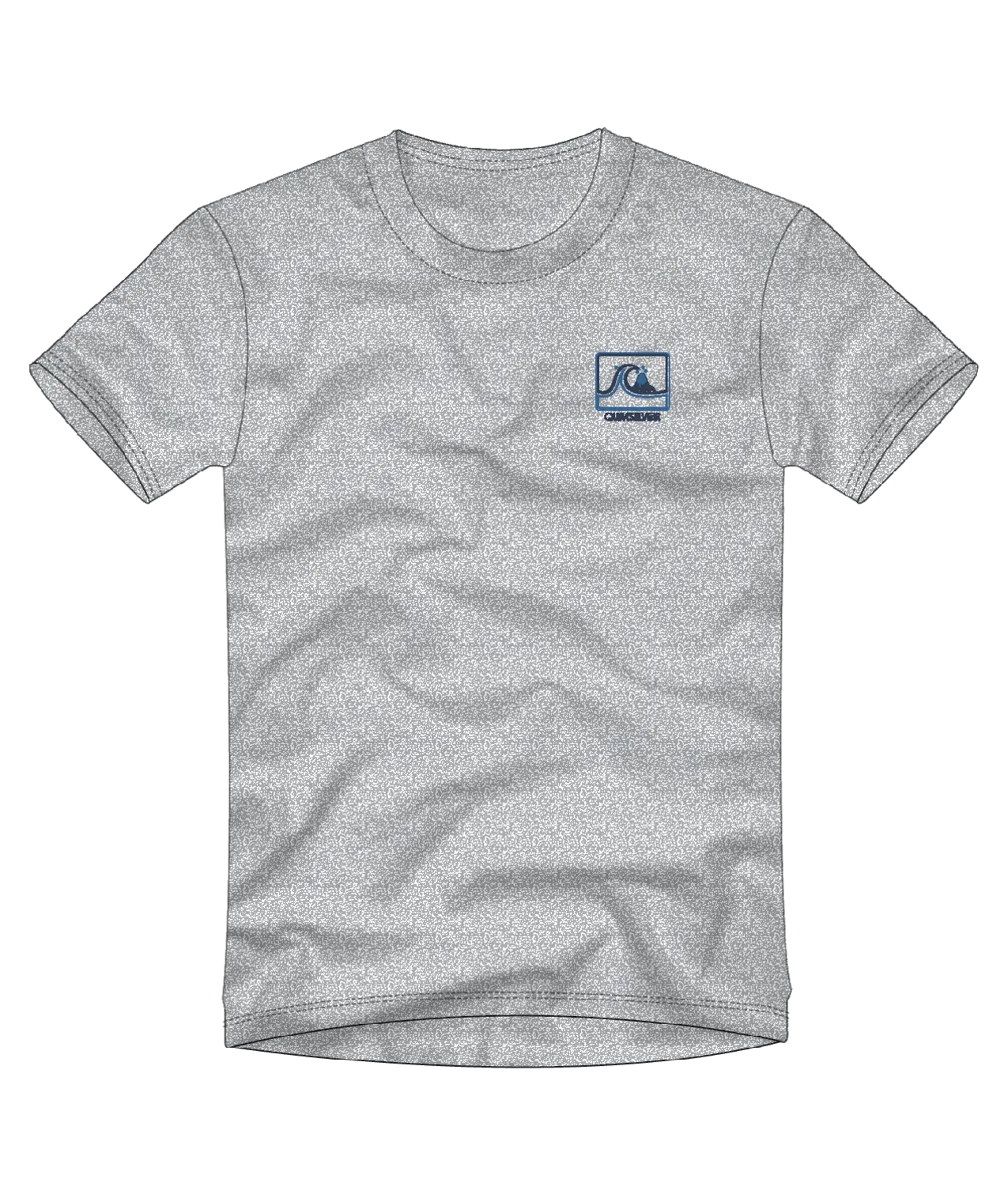 Quiksilver Keep On Tee-Medium Grey Heather