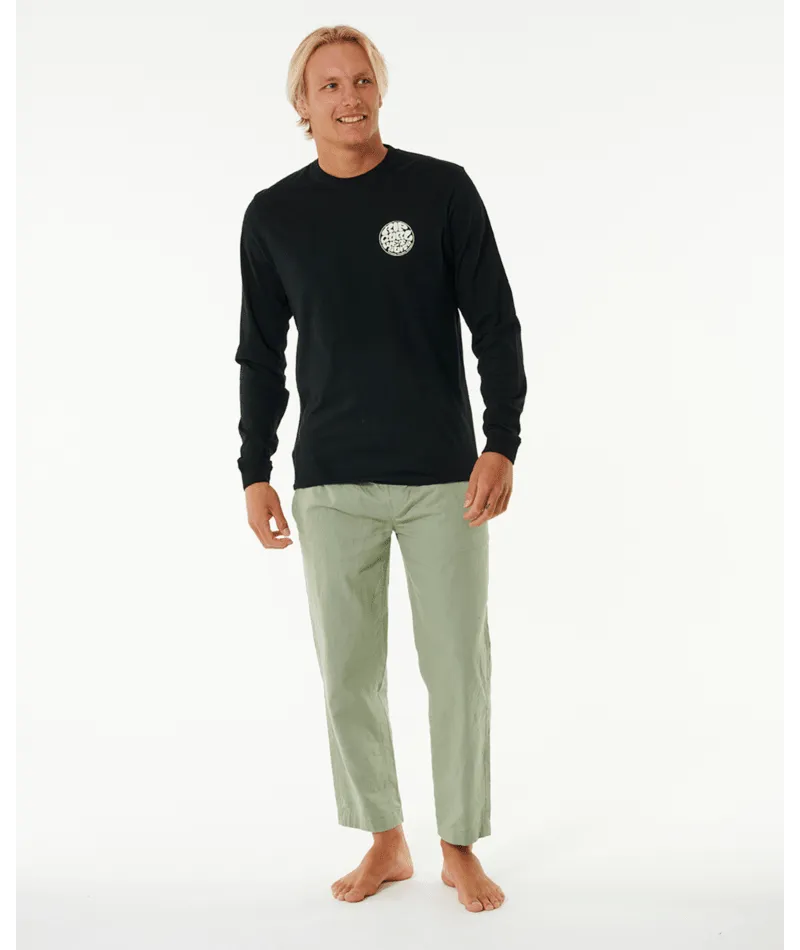 Rip Curl Wetsuit Icon L/S Tee-Black