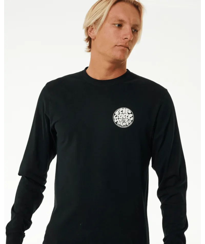 Rip Curl Wetsuit Icon L/S Tee-Black