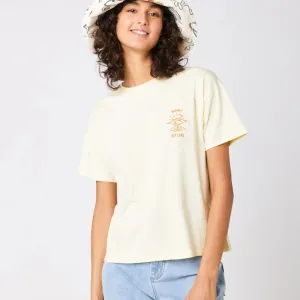 Ripcurl Women's Search Icon Relaxed Short Sleeve Tee - Need description