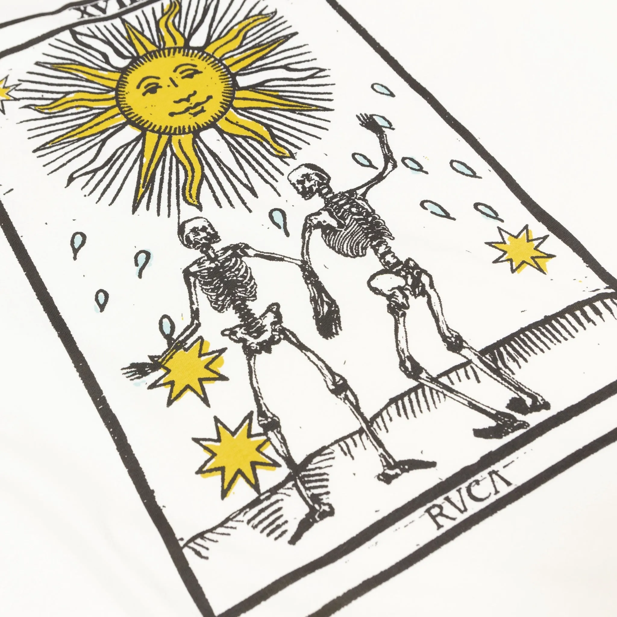 RVCA Tarot Way T-Shirt - Antique White