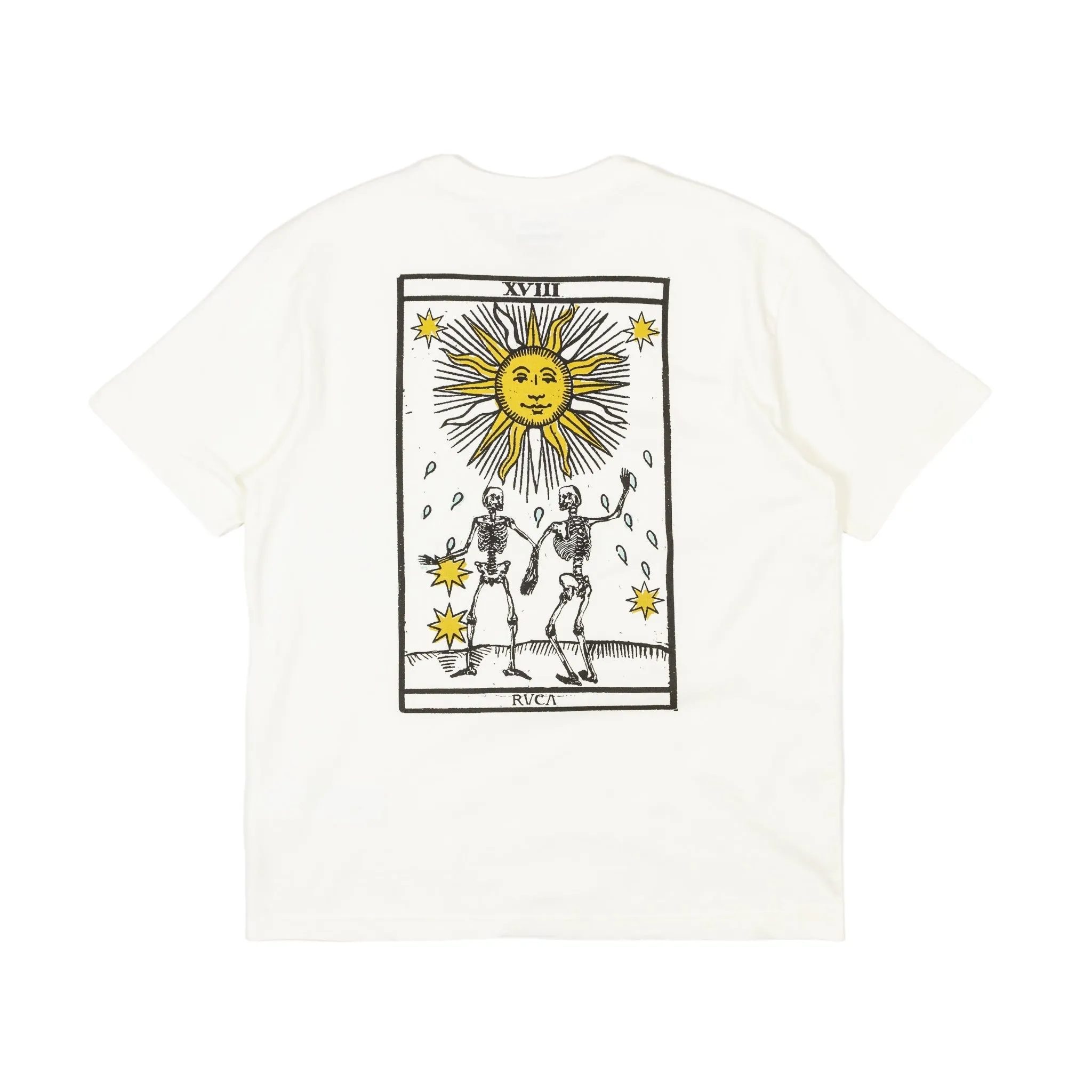 RVCA Tarot Way T-Shirt - Antique White